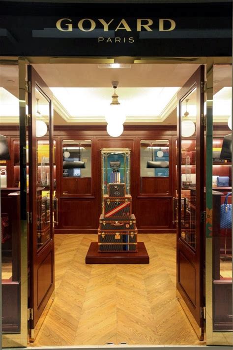 goyard hours|goyard store china world.